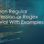 Python Regex tutorial ,Beetechnical