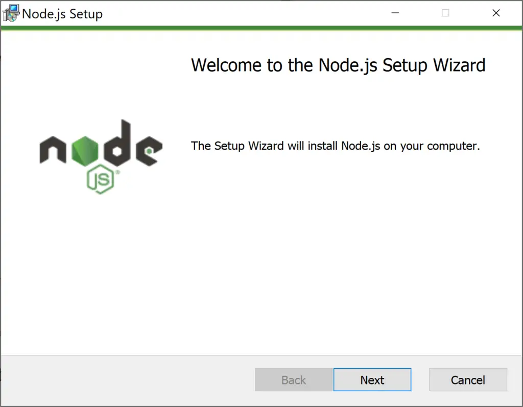 Step By Step Guide To Install Node Js In Windows 10