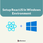 Setup React Js In Windows Machine