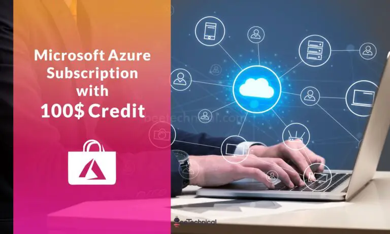 How to use Microsoft Azure for Students with 100$ Credits