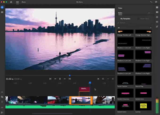 Adobe Premium Rush a video editing app for android by beetechnical