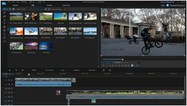 PowerDirector a video editing app