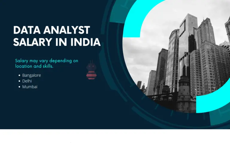 Data Analyst Salary In India