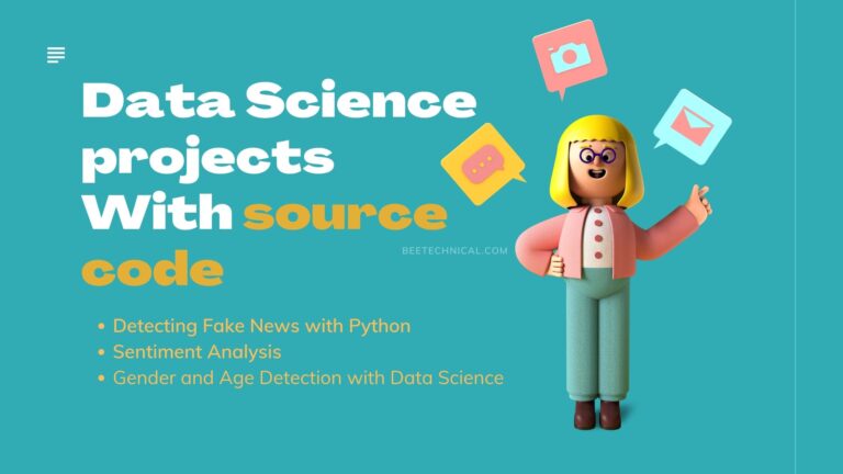 Data Science projects With source code