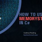 C# MemoryStream