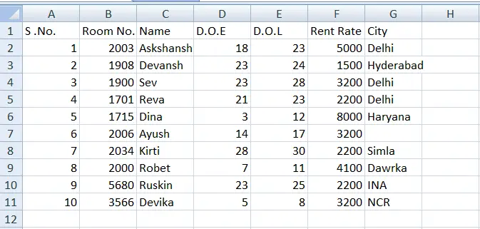 Read Excel Files in Python