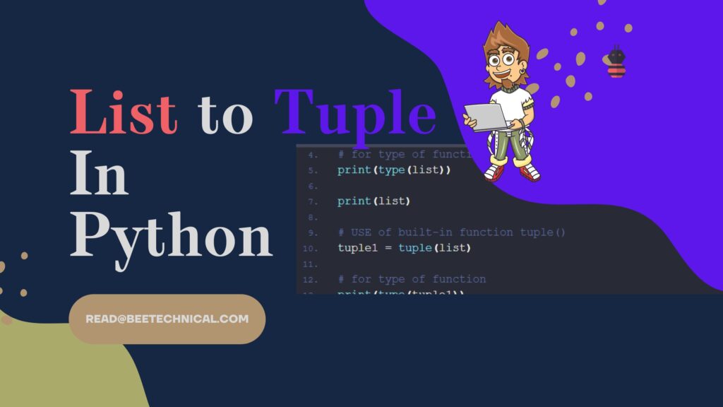 List to Tuple in Python