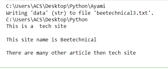 How to Read Text Files In Python, With Inbuilt Functions | 2022 8