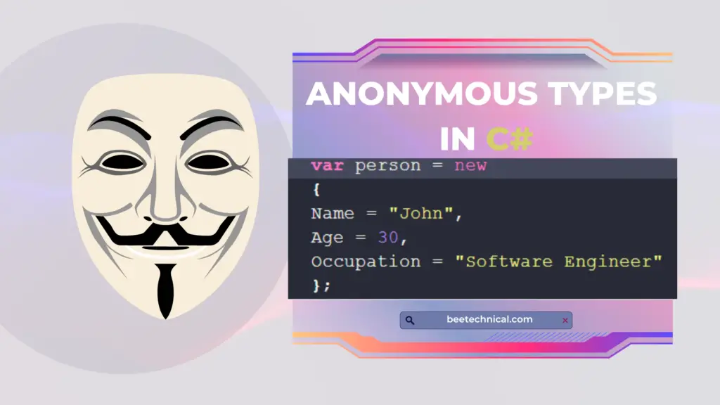 anonymous types in c#