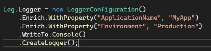 Example of Property Enrichment in .Net Core 