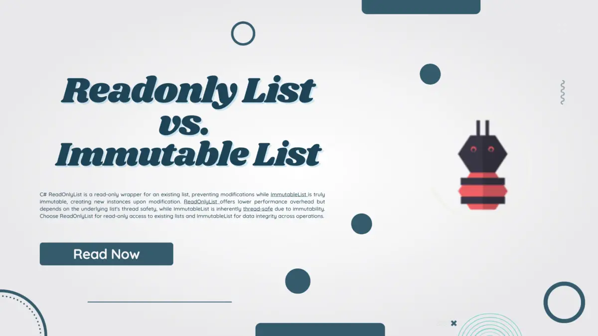 Readonly List vs. Immutable List
